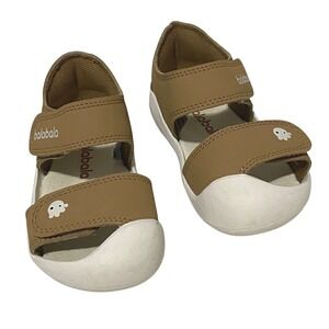 Baby Unisex Comfort Sandals Size 6 Camel Tan Outdoors Play Travel Vacation